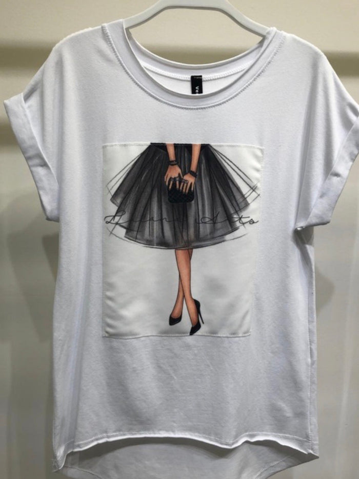 Tulle Skirt Tee