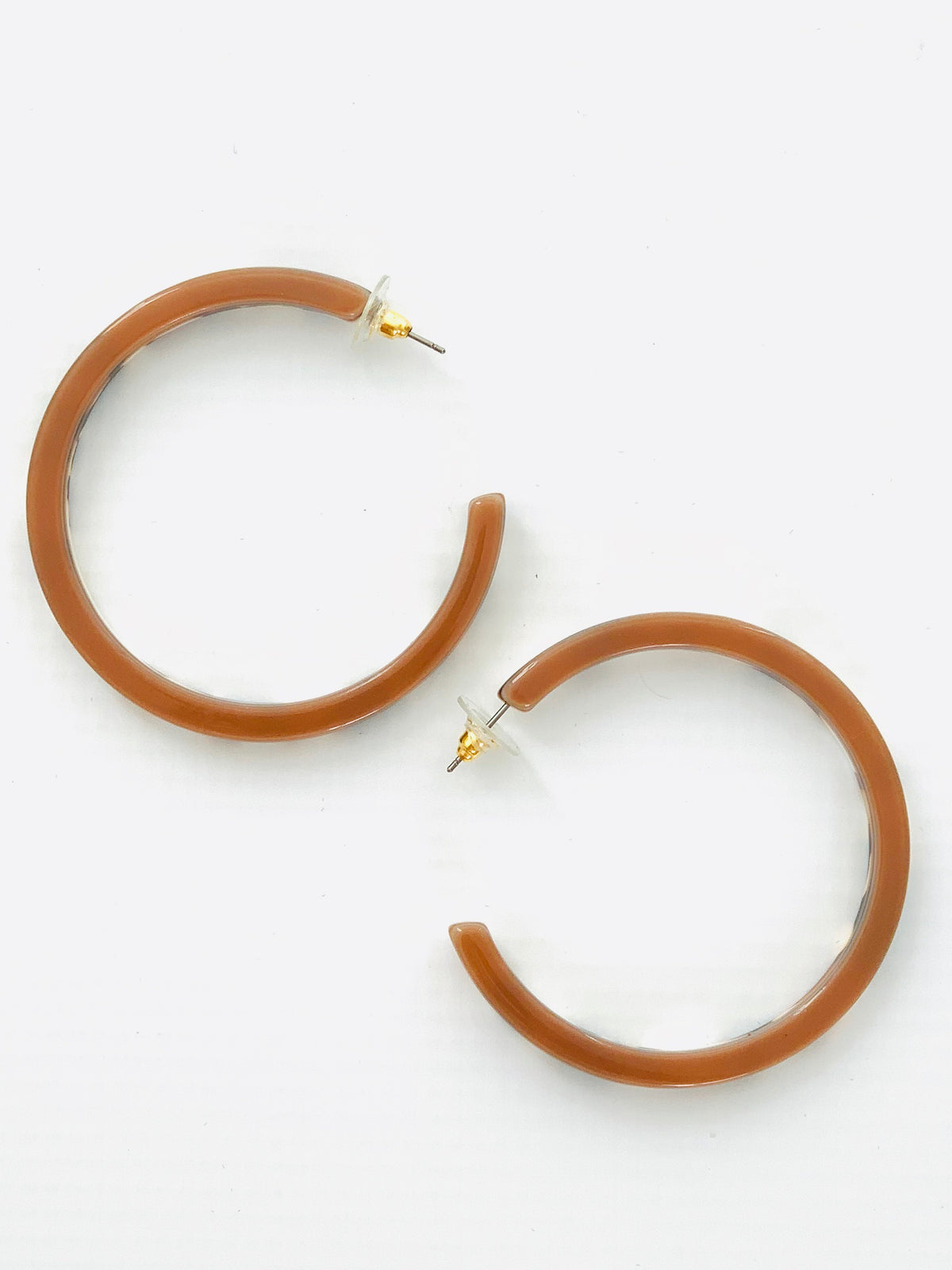 Acrylic Tortoise Hoops