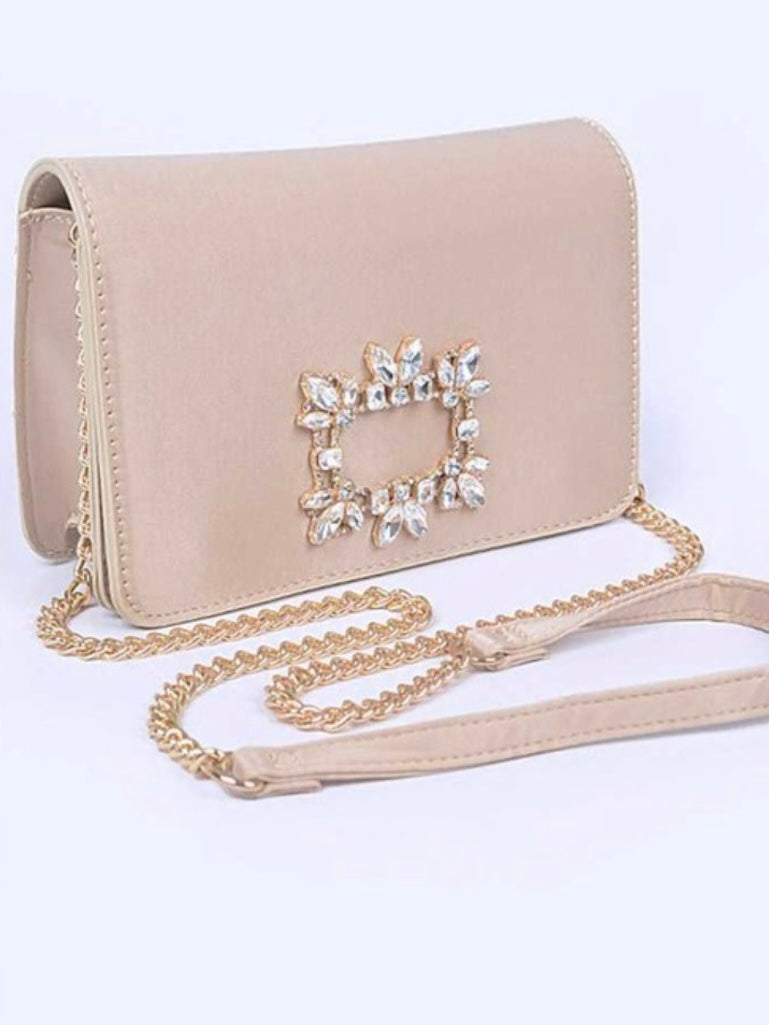 Embellished Buckle Night Bag