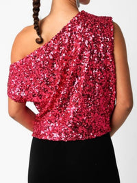 Sequin Off Shoulder Top