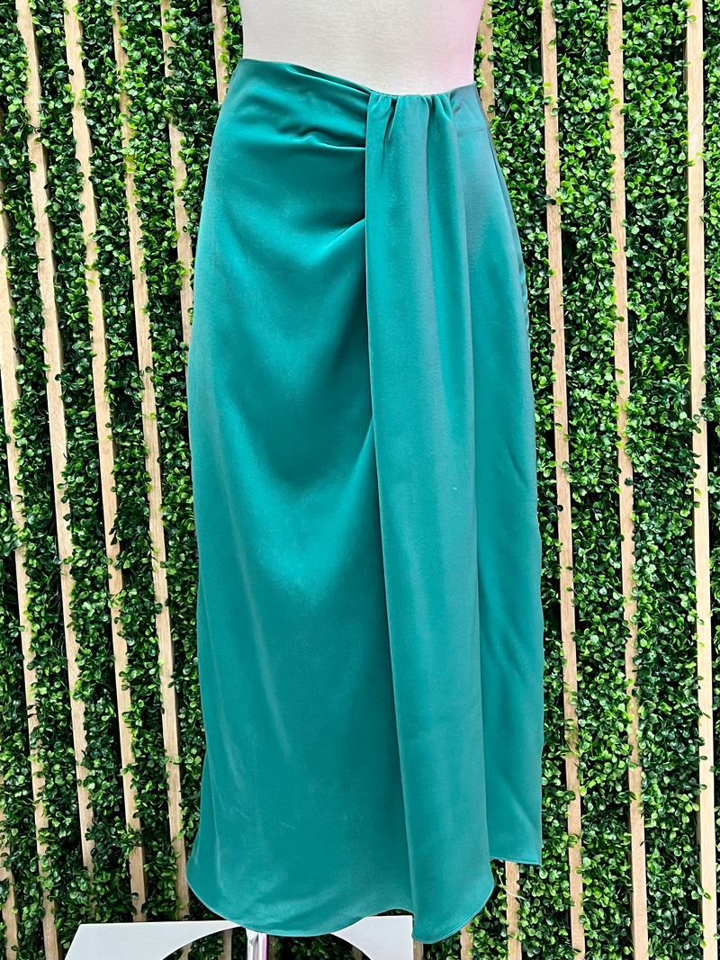 Elegant Deep Green Skirt