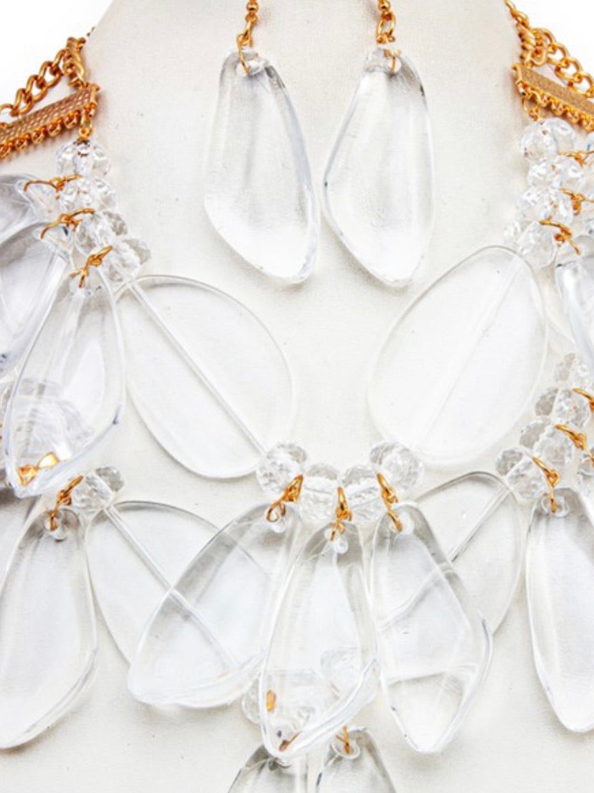 Acrylic Statement Necklace