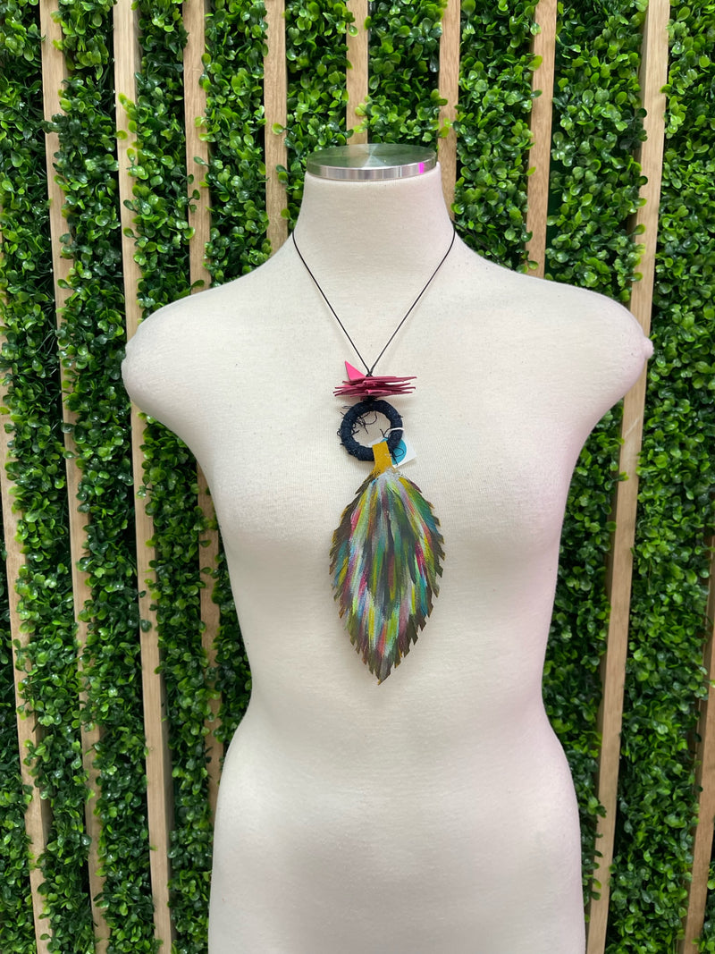 Arlenne Diaz Leaf Necklace