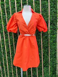 Classy Cutout Short Dress