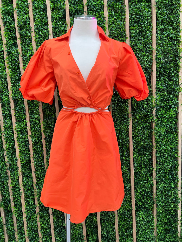 Classy Cutout Short Dress