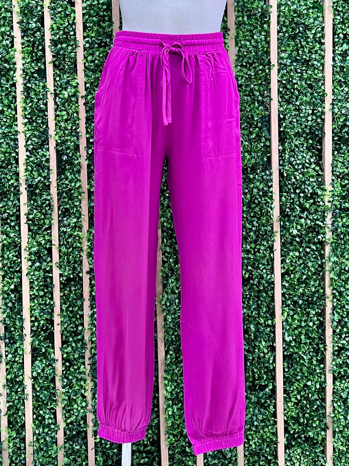 Magenta Joggers