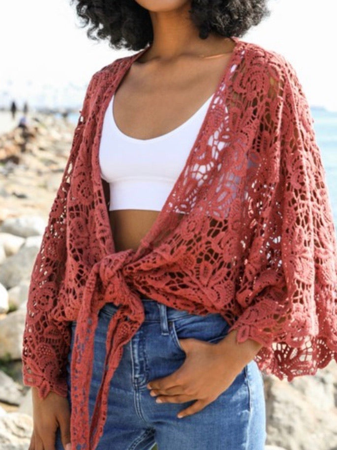 Crochet Wrap Top