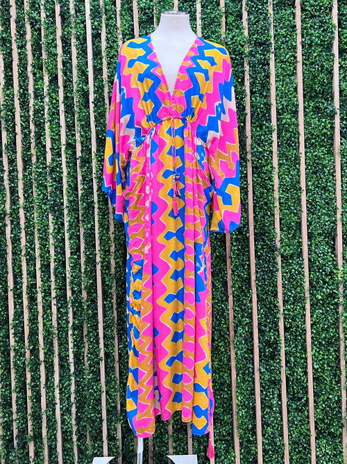 Exquisite Adjustable Kimono Midi Dress