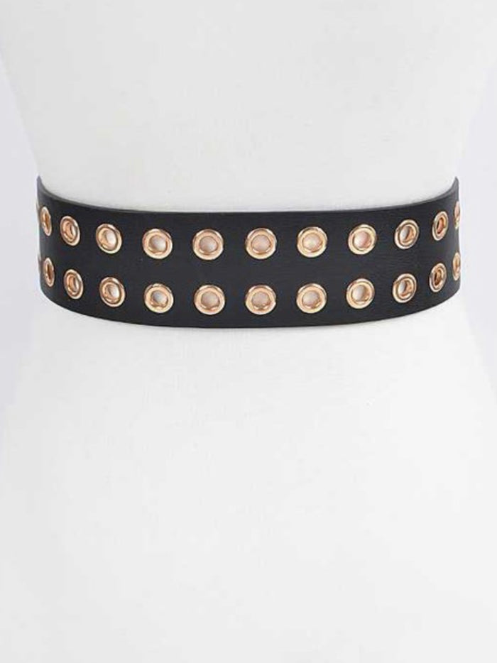 Grommet Detail Belt