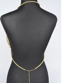 Metallic Pearl Bra