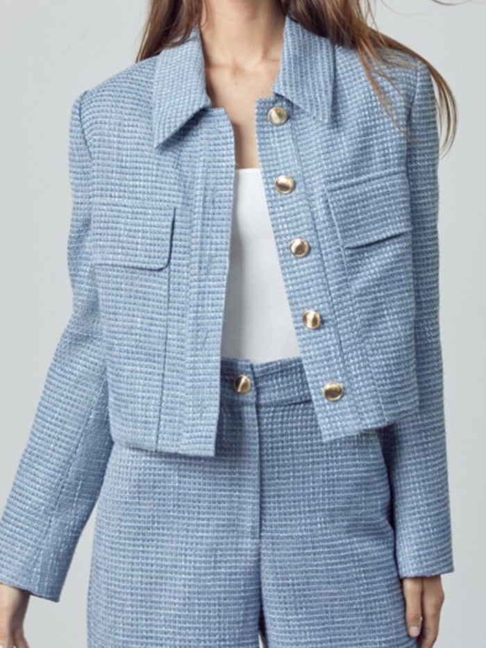 Tweed Crop Jacket