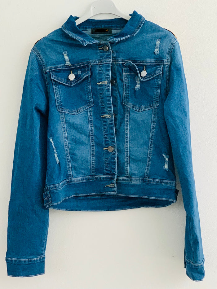 Sacred Heart Denim Jacket