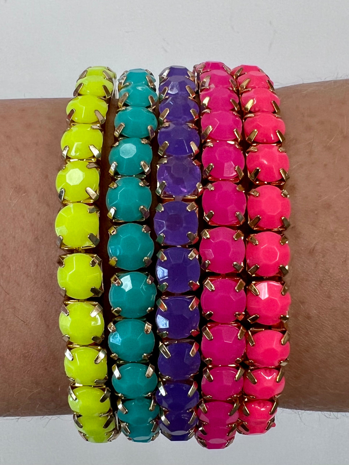Fun Crystal Elastic Bracelet