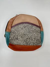 Poppy Leather Mini Convertible Back Pack
