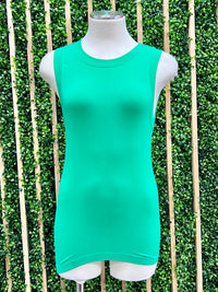 Thick Trim High Neck Top
