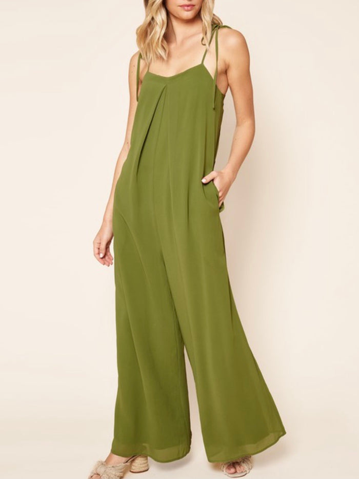 Breezy Classy Wide Leg Jumpsuit