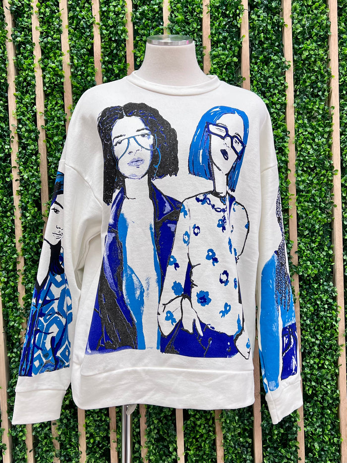 Two Friends Sweater