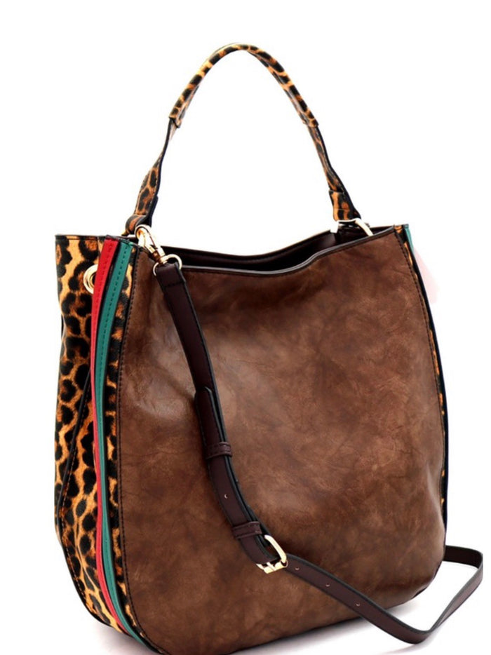 Leopard Detail Hobo