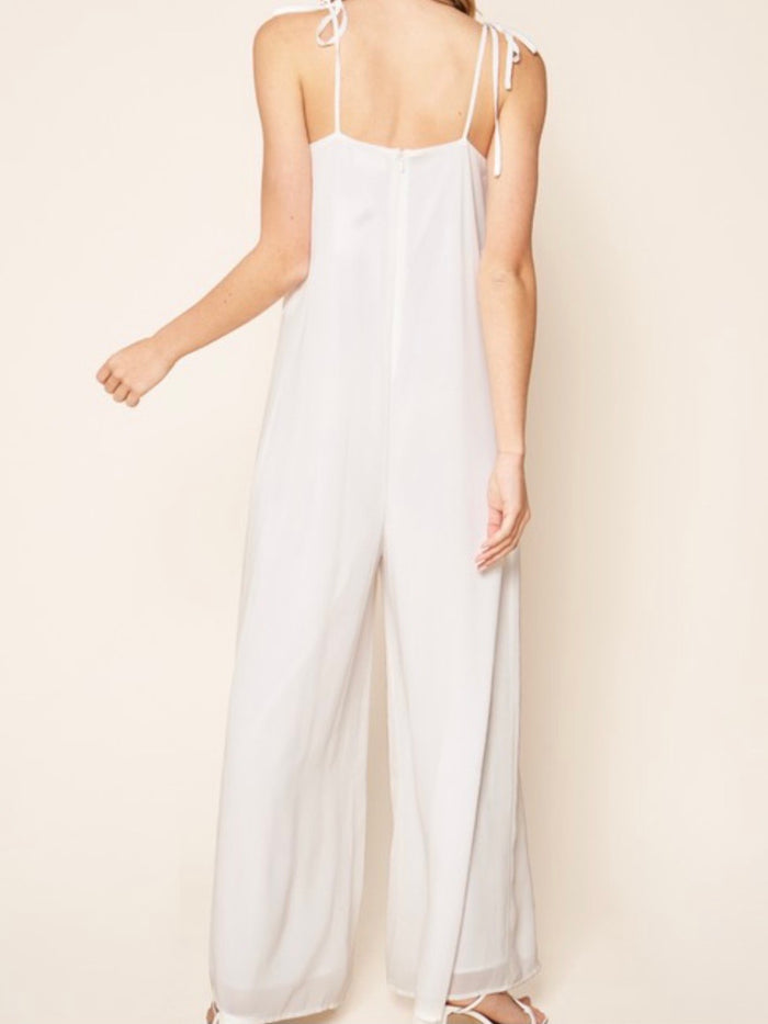 Breezy Classy Wide Leg Jumpsuit