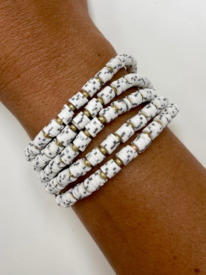 Disc Shell Bracelets