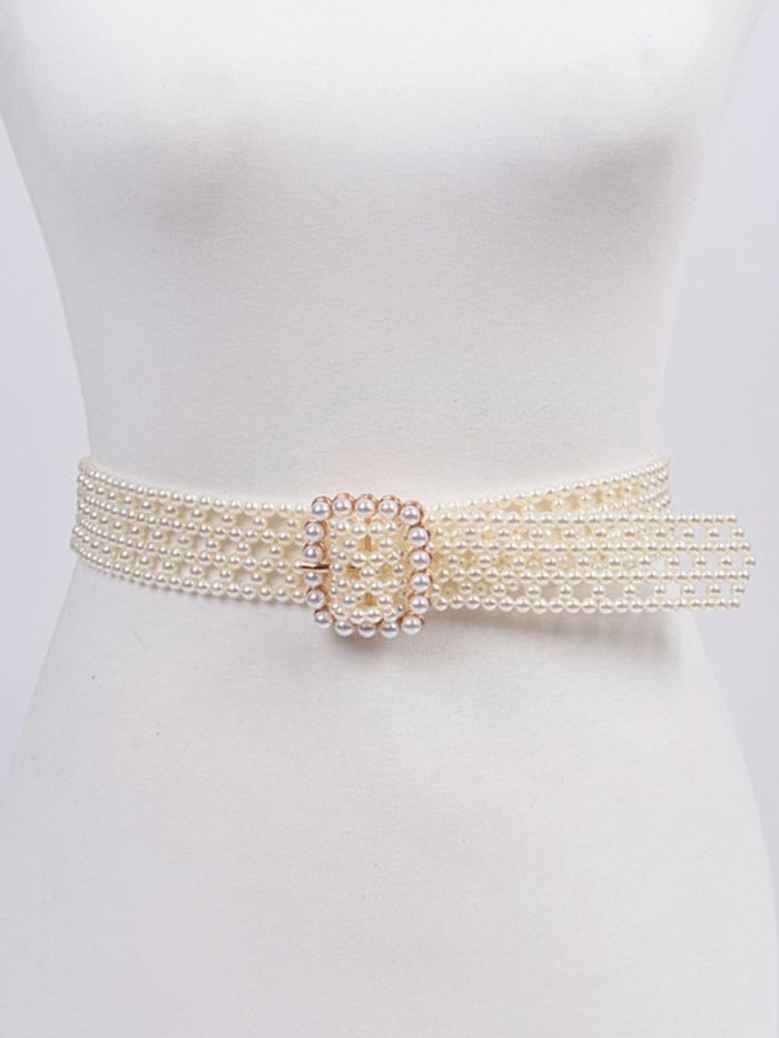 Buckle Pearl Belt