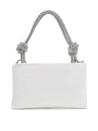 Delicate Rhinestone Handle Night Bag