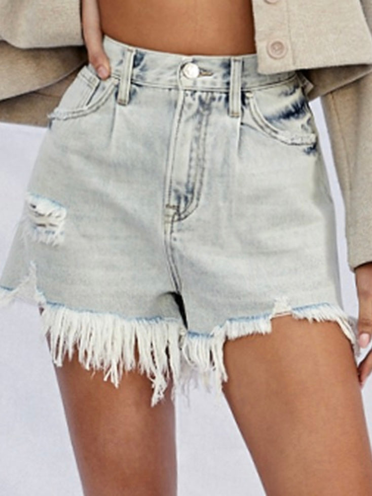 High Rise Boyfriend Shorts