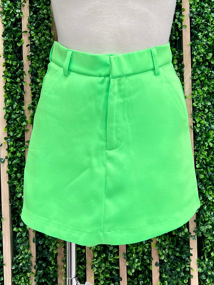 Short Fitted Skort