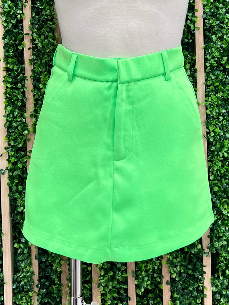 Short Fitted Skort
