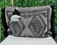 Delicate Embroidered Tufted Tote