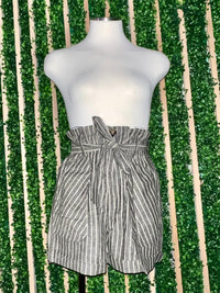 Striped Boho Short Pant