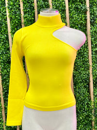 Long Sleeve Cutout Basic Top