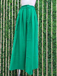 Green Wide Leg Pant