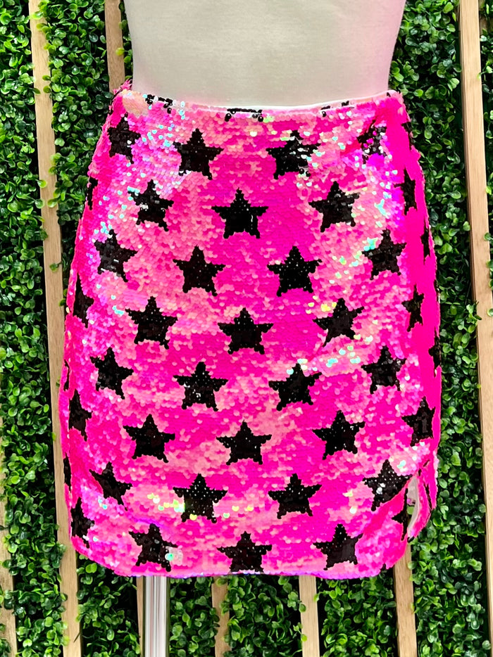 Sequin Star Skirt