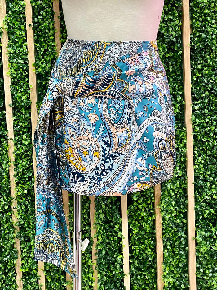 Paisley Mini Skort