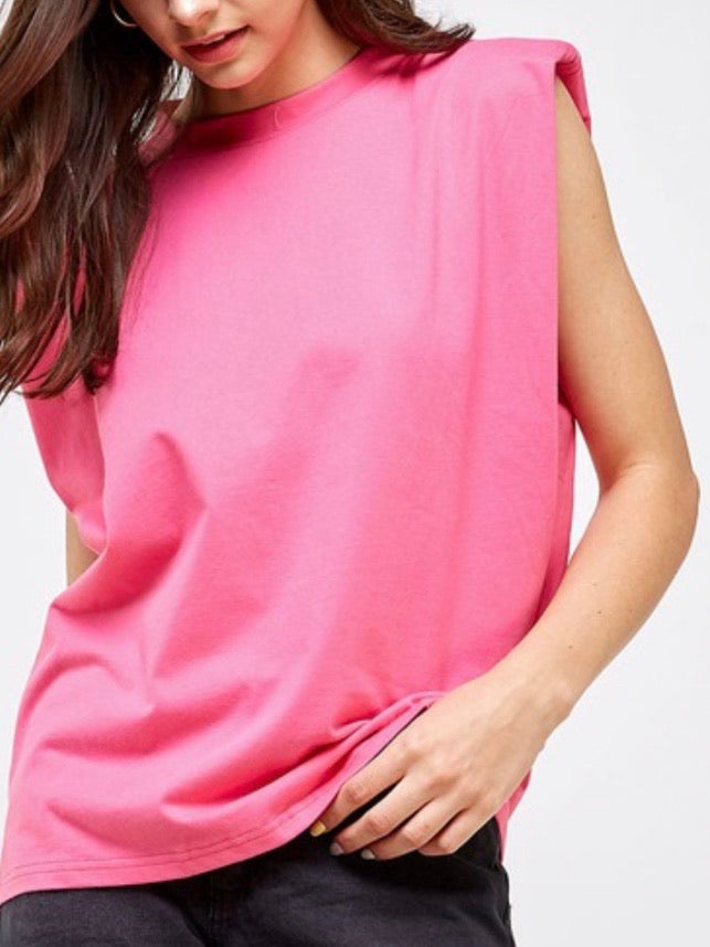 Padded Shoulder Muscle Tee