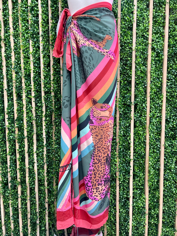 Cheetah Tropical Pareo