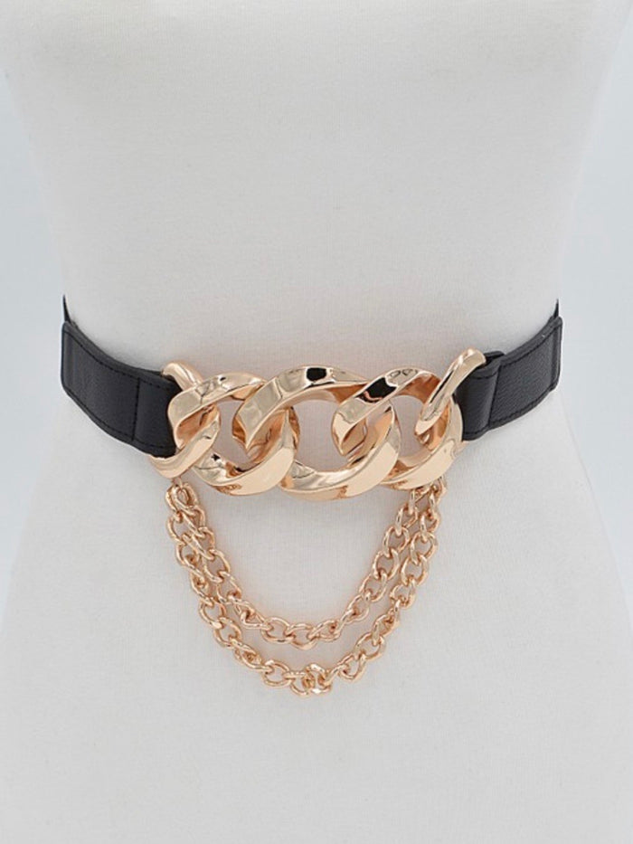 Drop Chain Links Elastic Belt