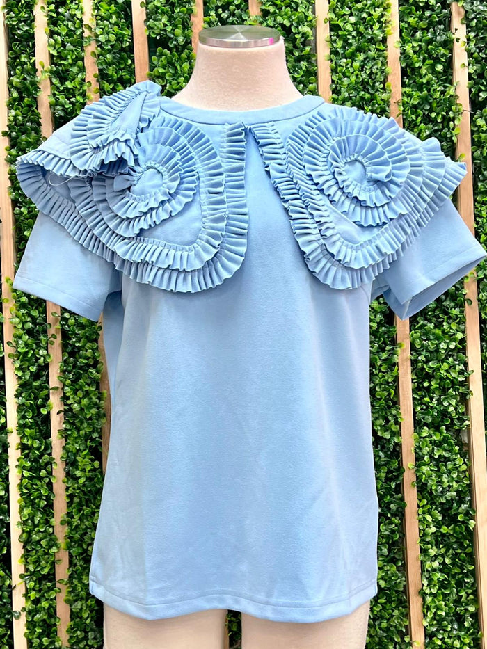 Delicate Ruffled Top