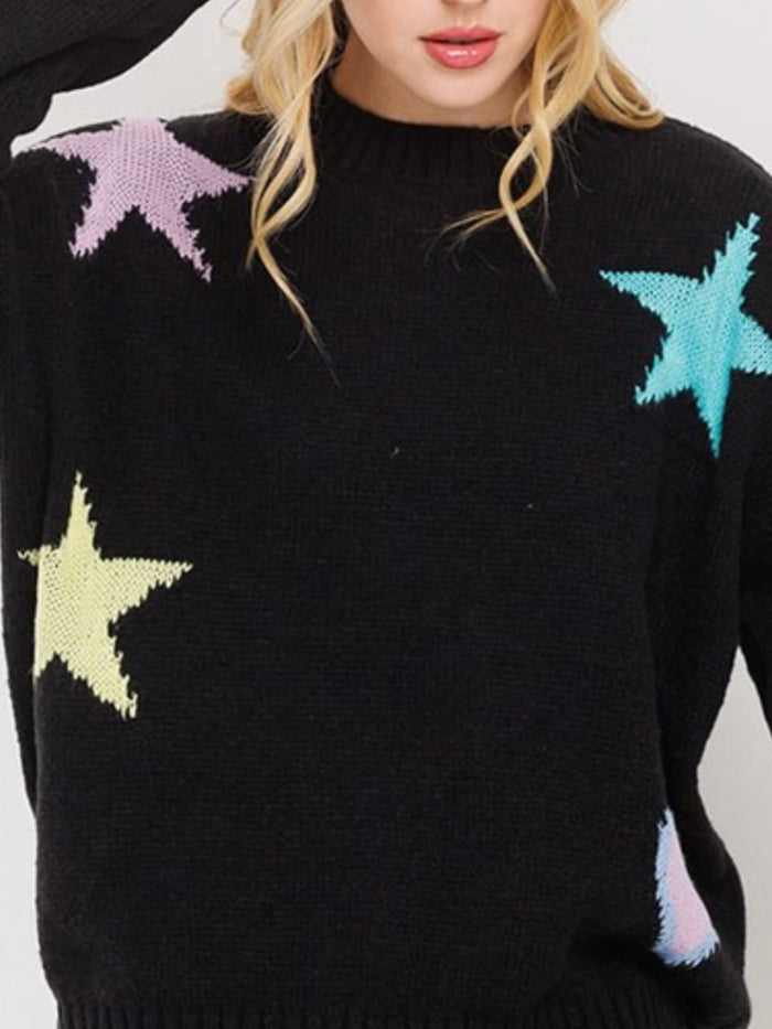 Color Stars Sweater