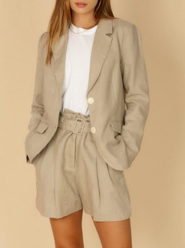 Linen Blazer