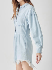 Fitted Denim Dress