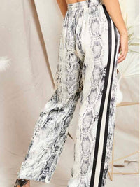 Snake Print Pants