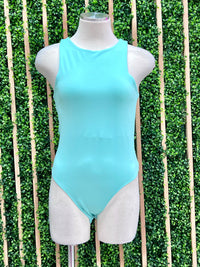 High Round Neck Bodysuit