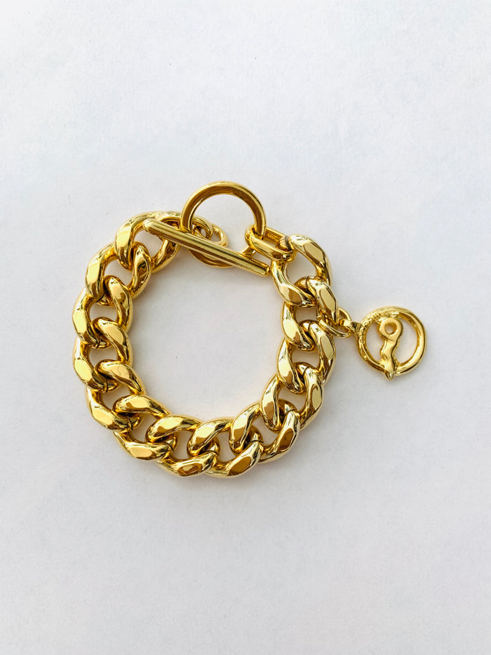 Gold Link Bracelet