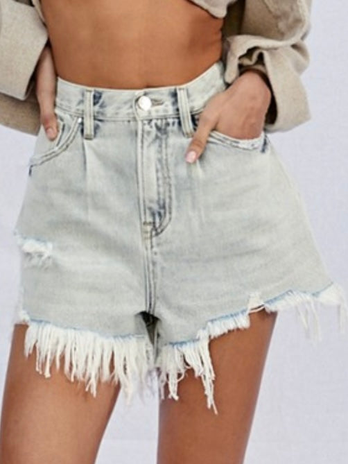 High Rise Boyfriend Shorts