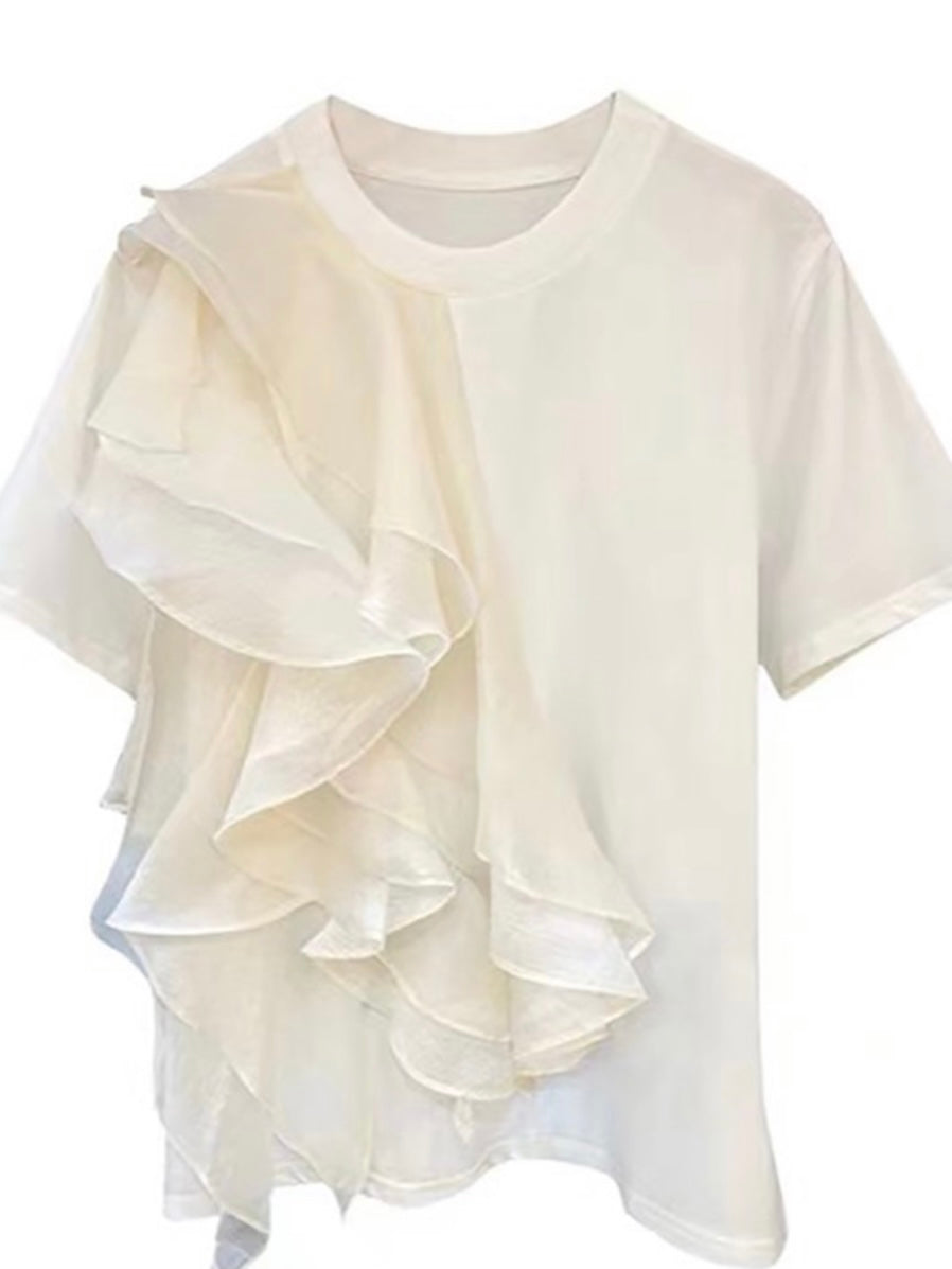 Basic Ruffle Tee