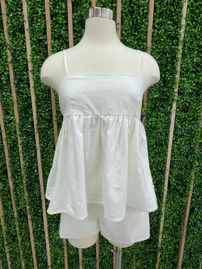 Linen Cami Set