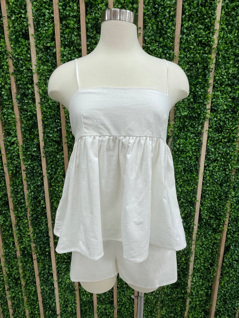 Linen Cami Set