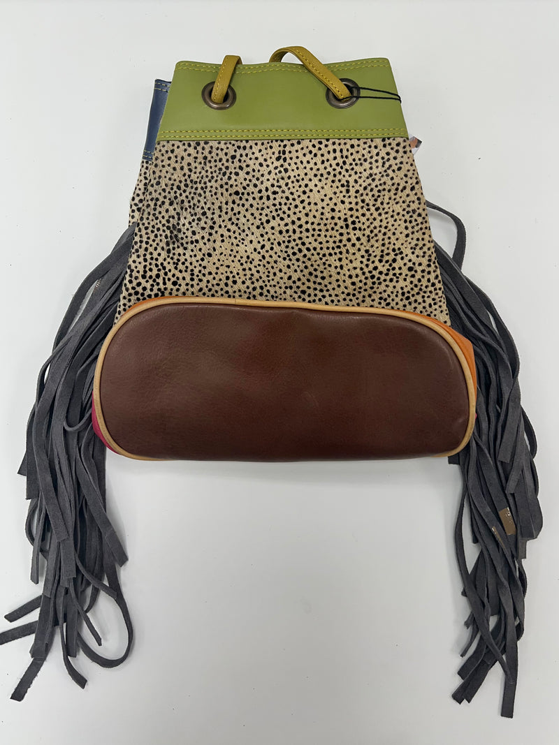 Zelah Leather Crossbody Bag